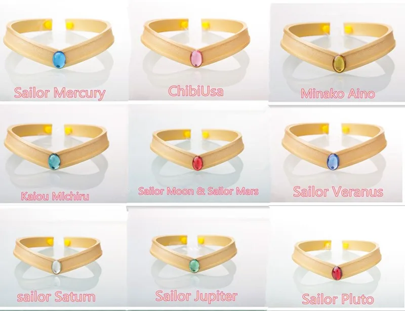 Аниме косплей Сейлор звезды матрос ПВХ головная повязка Венера Юпитер Меркурий