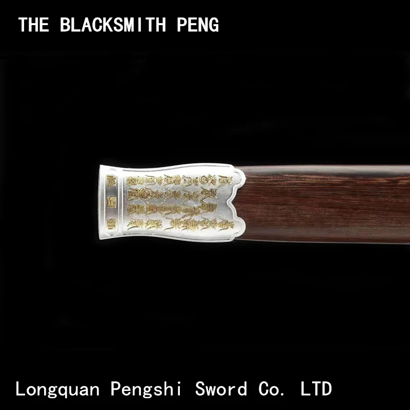 

Silver-plated double-color 100shou sword/King Yue wore swords during the Spring and Autumn Period/sharp Chinese Longquan Sword