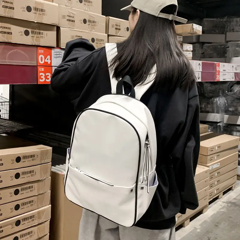 

Рюкзак корейской версии в гонконгском стиле рюкзак для студентов колледжа Мужская мода для отдыха и старшей школы.