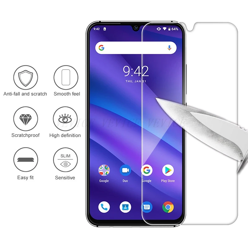 3 шт HD премиум стекло для UMIDIGI A5 Pro против царапин Закаленное протектор экрана