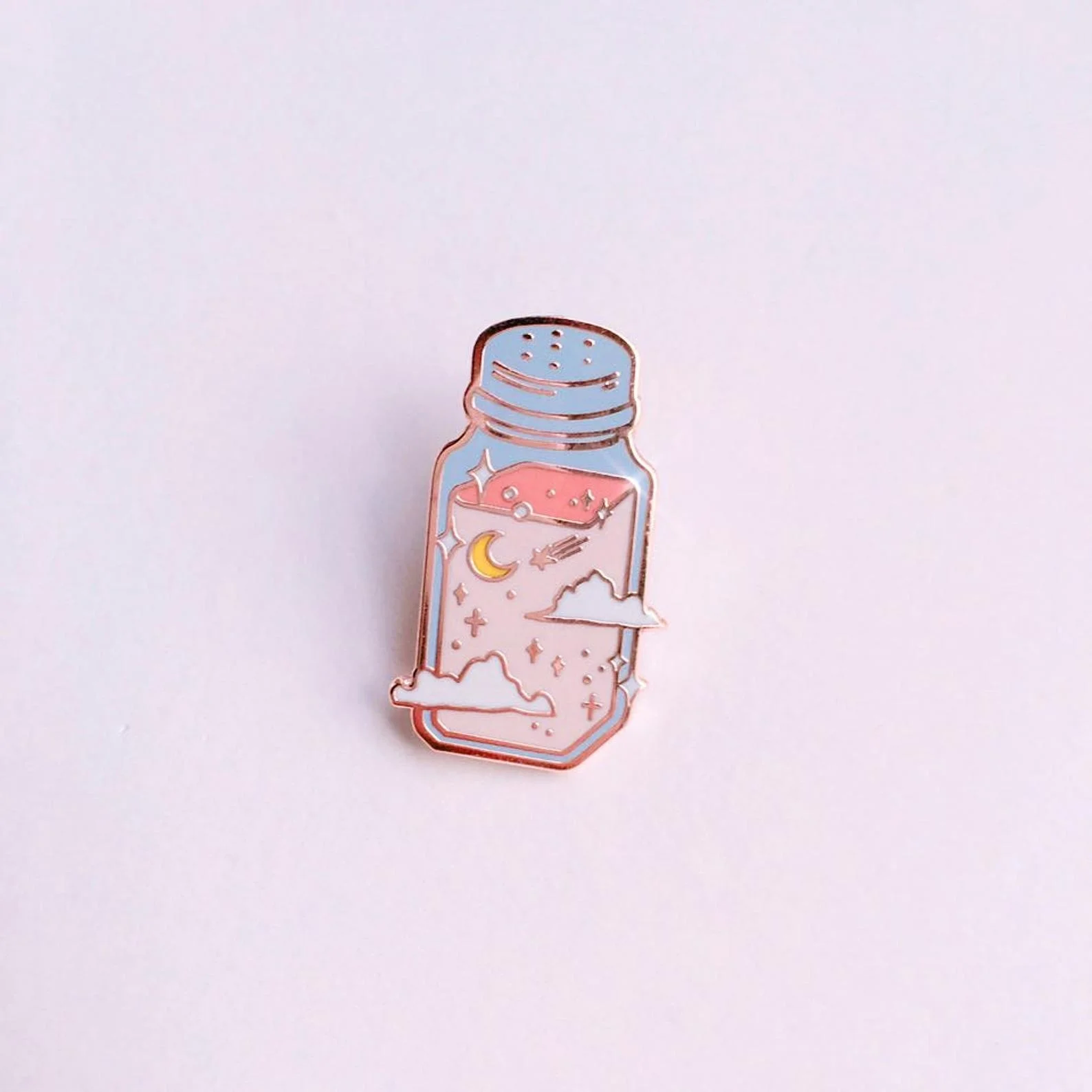 Жесткая эмалированная булавка Magic Pepper Dust Pin|Броши| |