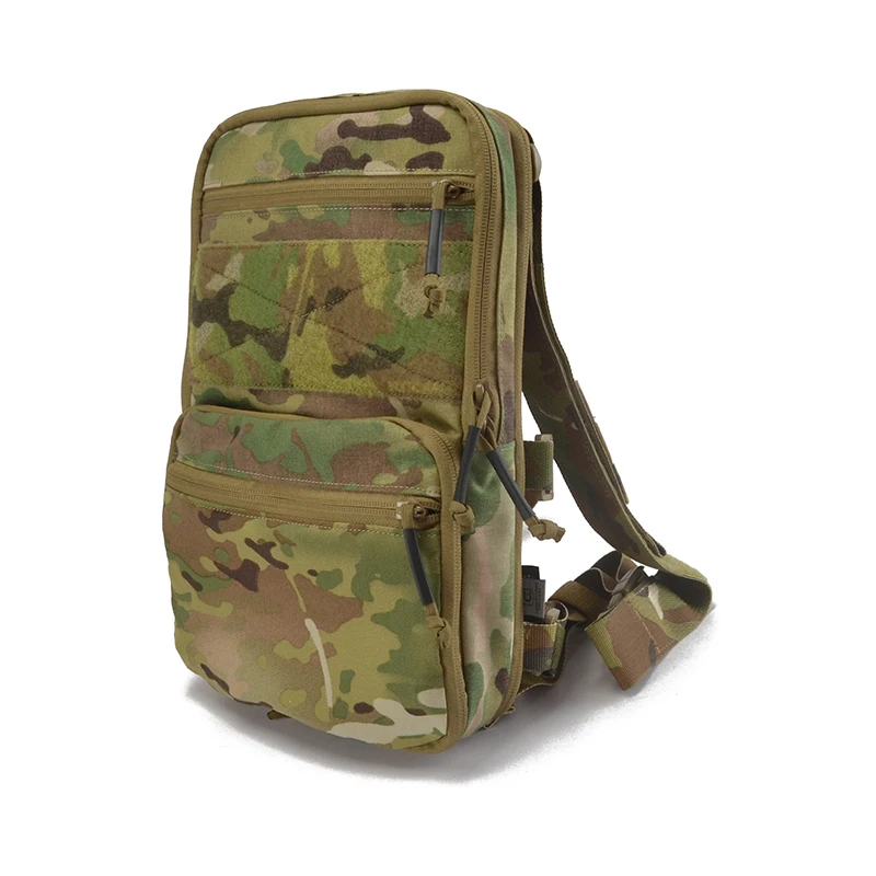 Delustered 8L Flatpack гидратация пакет тактический Расширяемый Рюкзак Molle Жук сумка Открытый армейский рюкзак походный лагерь TW-HP005