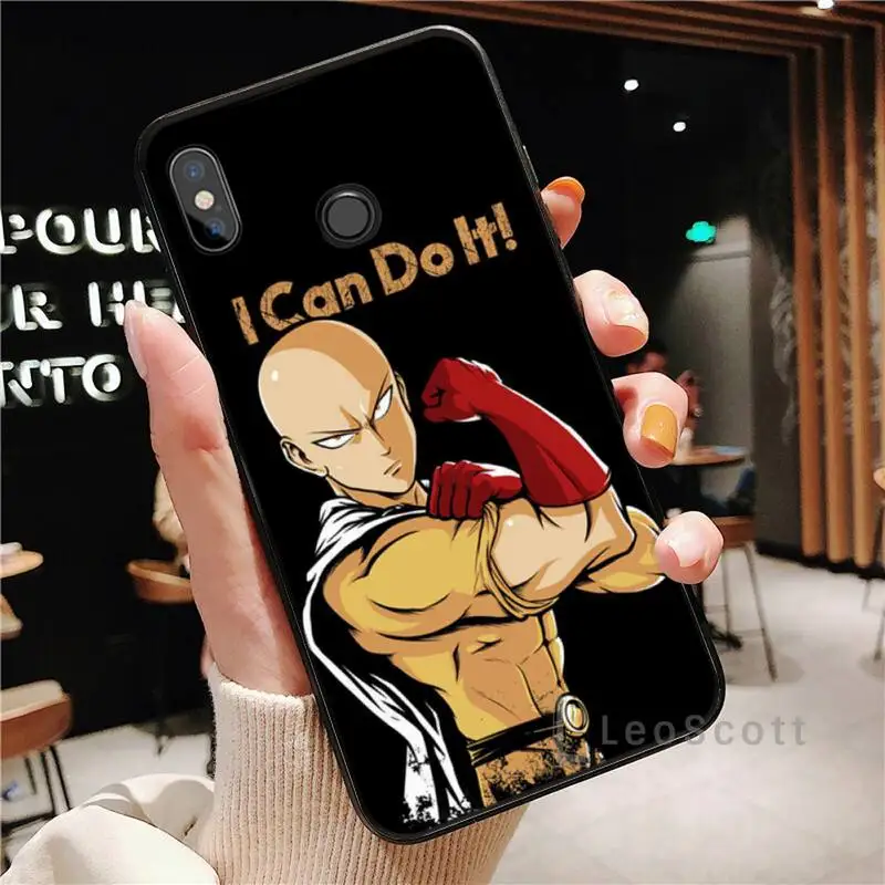 

Anime One Punch Man Phone Case For Xiaomi Redmi note 4 4X 8T 9 9s 10 K20 K30 cc9 9t pro lite max