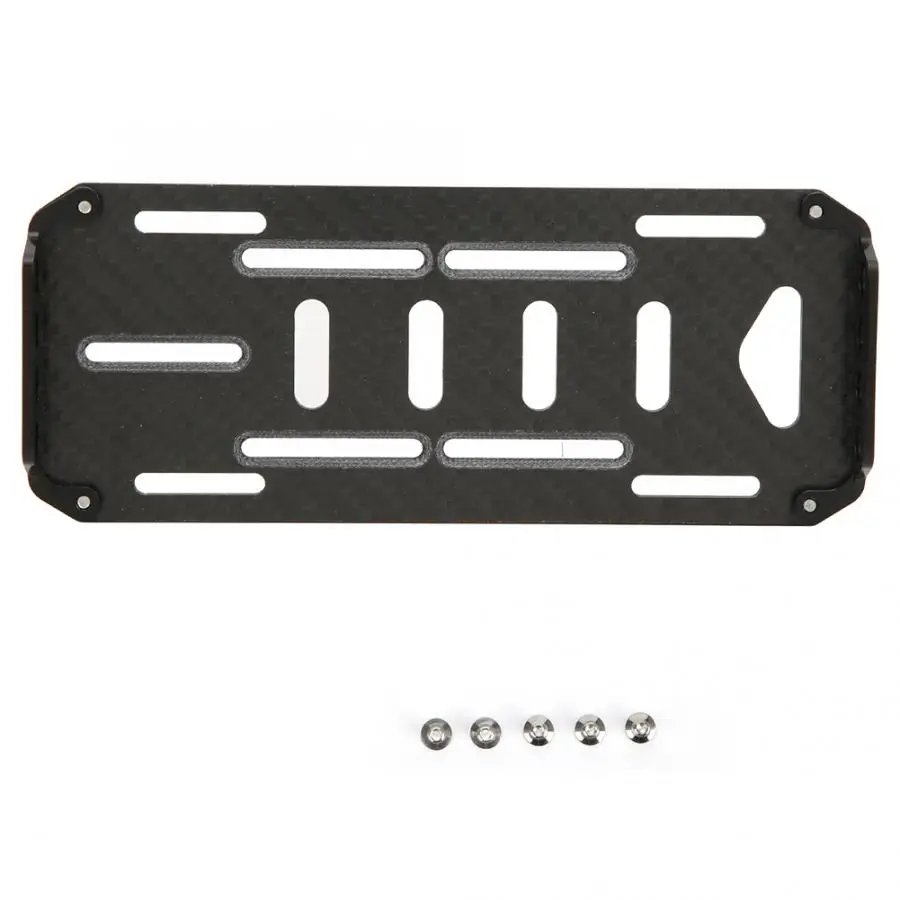 1/10 RC батарея лоток Монтажная пластина с винтом подходит для Axial SCX10 CC01 F350 D90 части