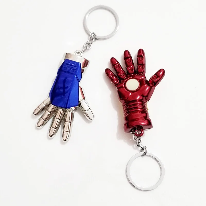 Avengers Endgame Loki Scepter Keychain For Men Thor's Hammer Mjolnir Axe Key Chain Jewelry Accessories | Украшения и