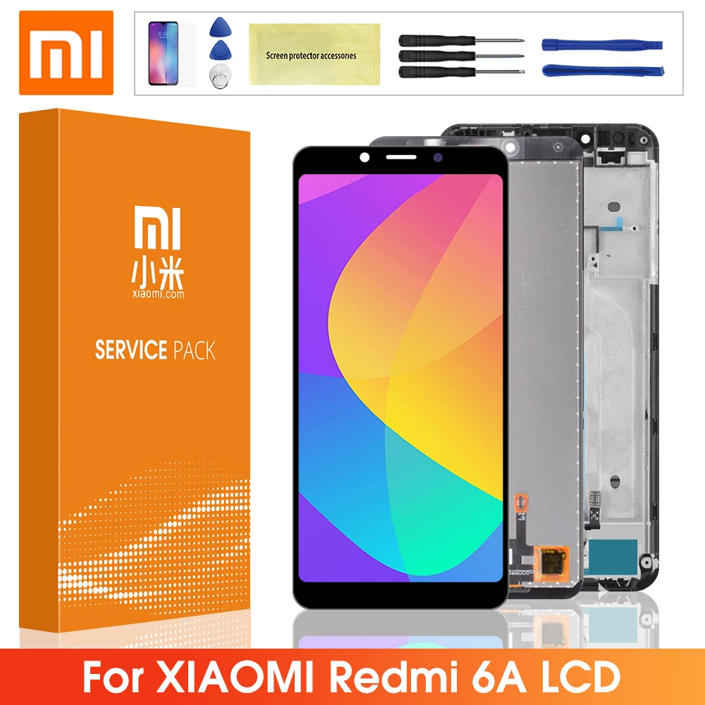 5 45 Оригинальный ЖК дисплей для Xiaomi Redmi 6 экран Замена 6A сборка с рамкой|Экраны