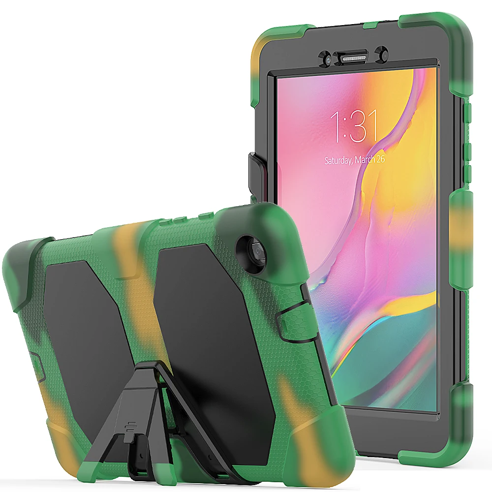 Противоударный чехол для Samsung Galaxy Tab A 8 0 задняя крышка телефона T295 T297 2019 3 слоя