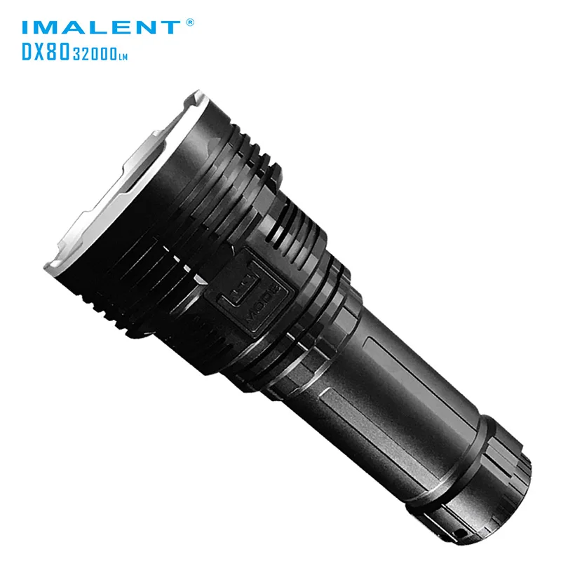 IMALENT DX80 светодиодный вспышка светильник Cree XHP70 32000 лм 806 метров Перезаряжаемые