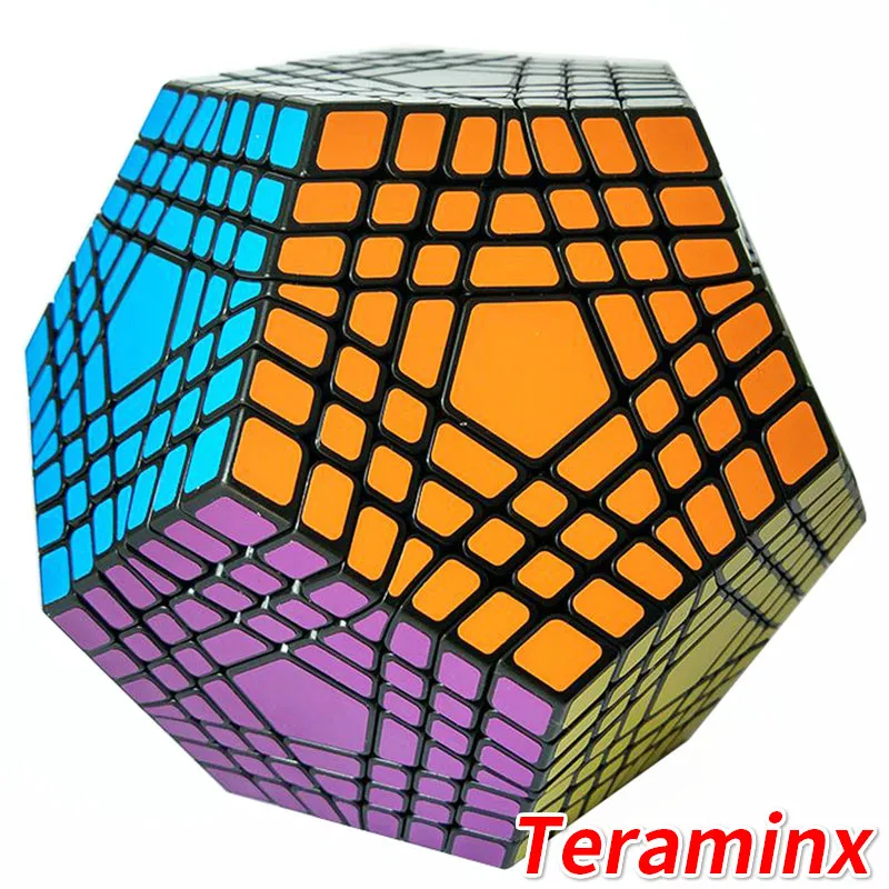 Teraminx Shengshou волшебный куб головоломка SengSo Mega Cube 2x2 3x3 4x4 5x5 6x6 7x7 Dodecahedron Megaminxeds Masterkilomin YesElite Kilominx - Цвет: Teraminx