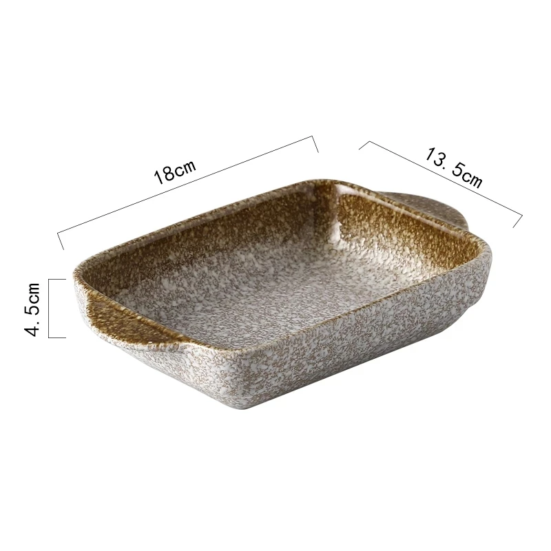 Керамическая Двухуровневая посуда FANCITY в скандинавском стиле для выпечки