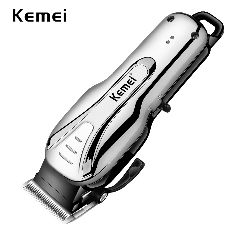 

Hair Clipper Barber Shop Salon Kemei Professional Pro Kemel Barttrimmer Haircut Machine for Shave Hairs Mans Keimei Trimmer Bart