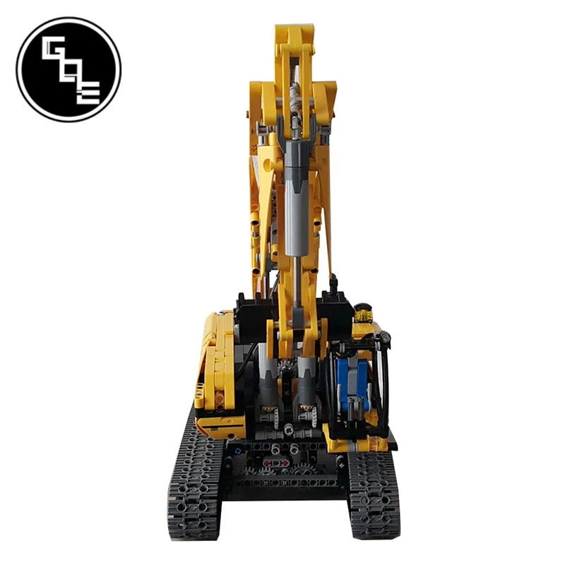 

Technic creative Engineering vehicle Excavator truck car loader Ultimate 8043 excavator MOC-0080 model building blocks bricks