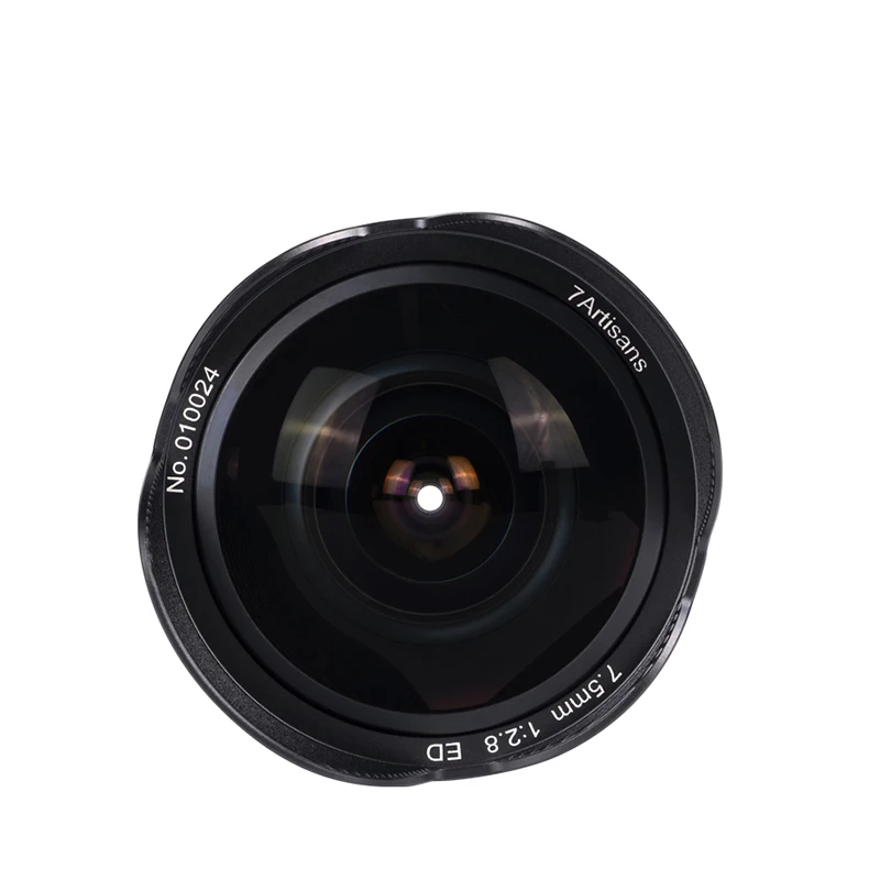 Объектив 7 Artisans 5 мм F2.8 II APS C Ультра широкоугольный Рыбий глаз a6000 Sony E Mount Nikon Z Fuji XF