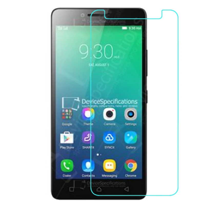Закаленное стекло lenovo P1ma40 защитная пленка Vibe P1M P1Ma40 P1Ma50 A40 C50 2.5D|Защитные стёкла и
