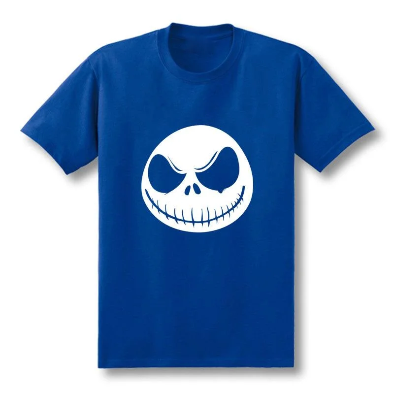 

Nightmare Before Christmas Jack Skellington T-Shirt. Summer Cotton Short Sleeve O-Neck Mens T Shirt New S-3XL