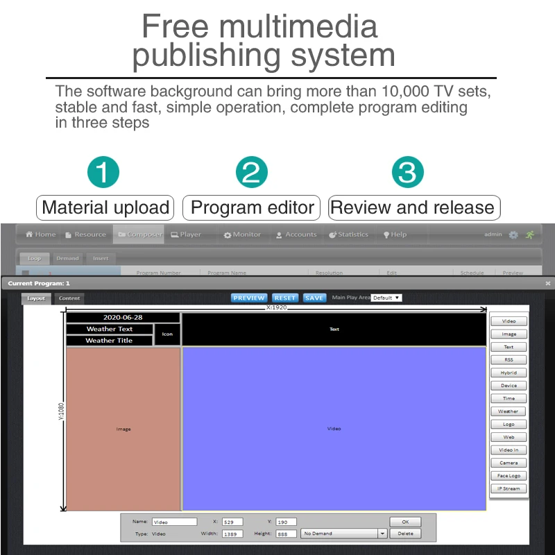 Android 4K WIFI/локальная сеть цифровая вывеска рекламный медиаплеер коробка с