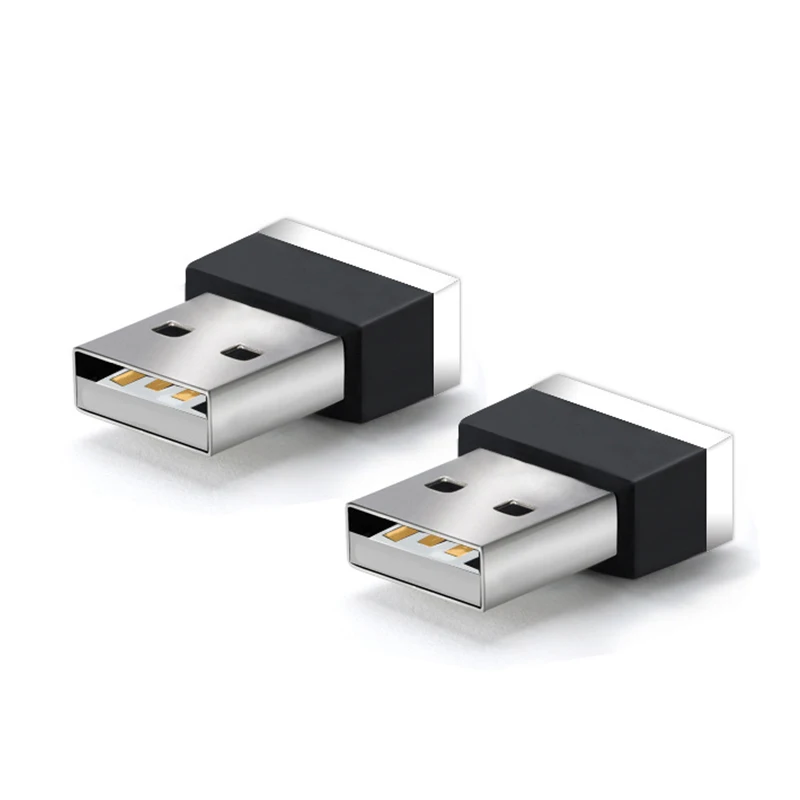 CARCTR зарядных порта USB для автомобиля атмосферу светильник s окружающей среды