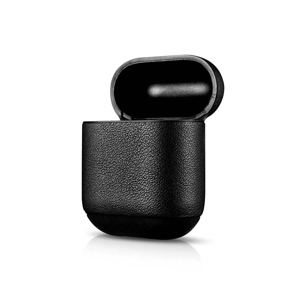 JINSERTA чехол для наушников для Airpods из натуральной кожи, чехол для наушников, аксессуары для наушников, защитный чехол для беспроводной гарнитуры