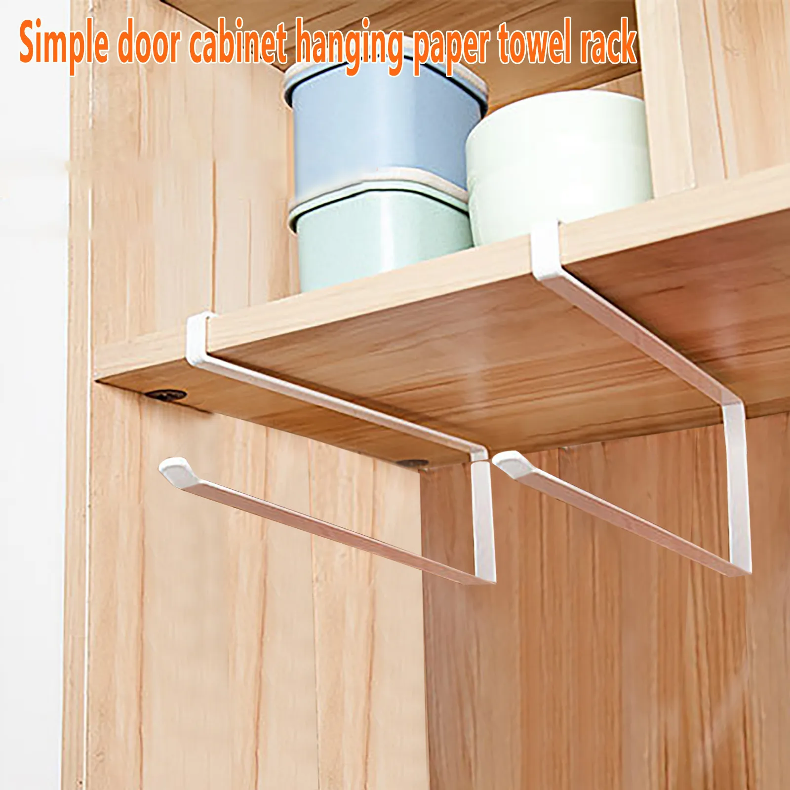 

Under Cabinet Paper Towel Holder Roll Paper Towel Rack Stainless Metal Organizer