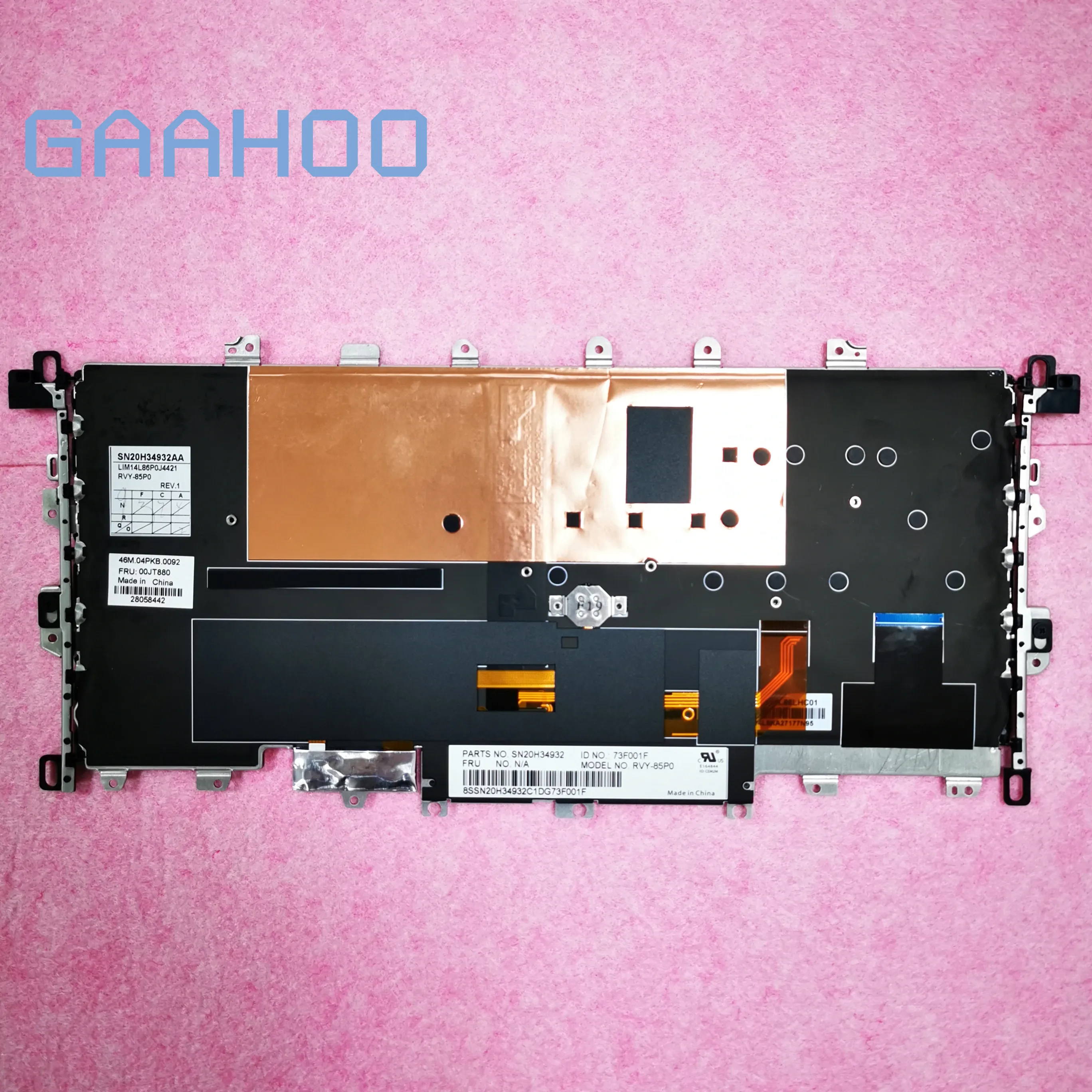Оригинальная клавиатура PO для LENOVO THINKPAD X1 YOGA 1-го поколения 2 в 1 ноутбука с