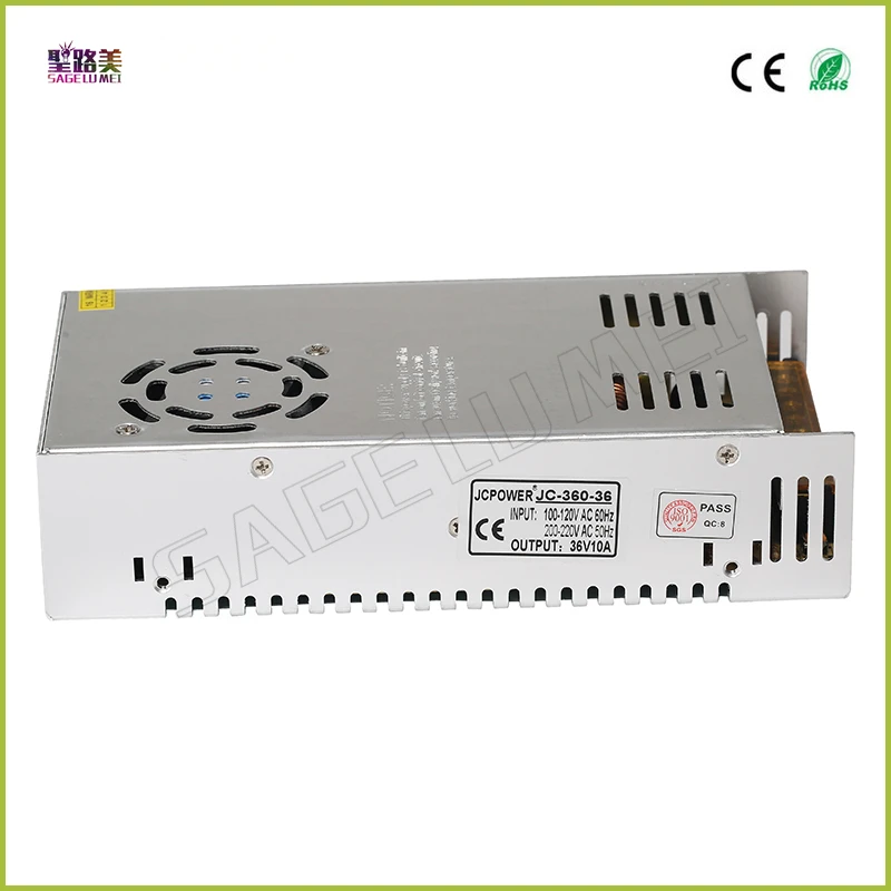 Free shipping DC36V 350W 10A Universal Regulated Switching Power Supply for CCTV Led Radio Lighting Transformers | Лампы и освещение