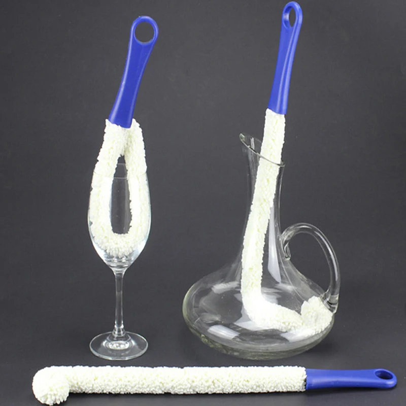 Щетка для графина многофункциональная Сгибаемая и складная щетка мытья стекол