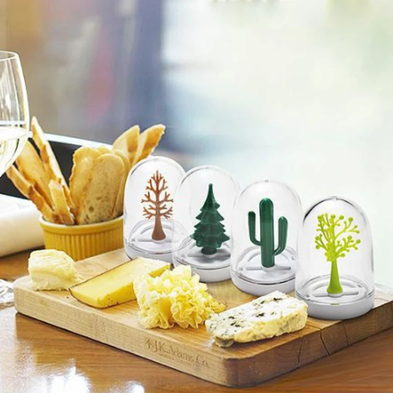 4 шт./компл. Пластик прозрачный Пособия по кулинарии баночка для специй соли перец