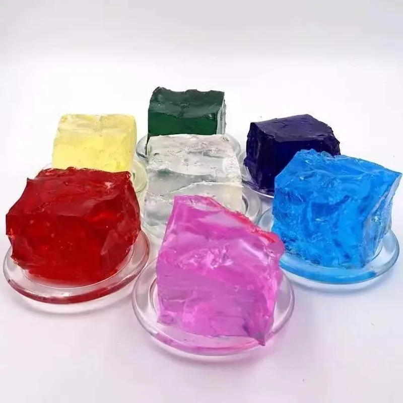 Свечеобразное сырье желеобразный воск сделай сам прозрачный Кристальный