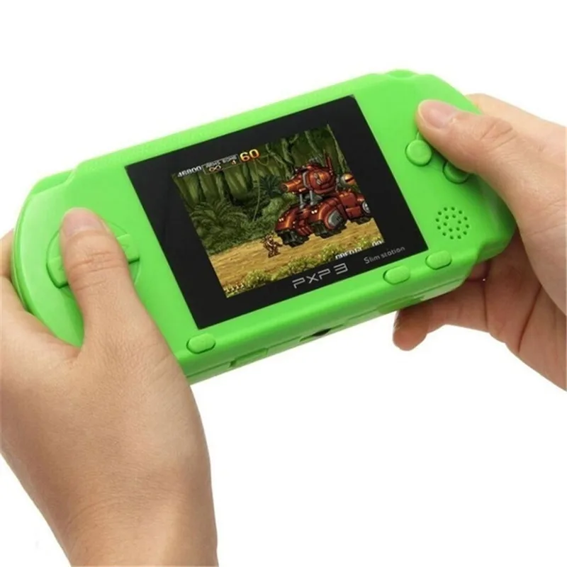 Лидер продаж 2 8 дюйма 16 бит 150 + Портативный игровой плеер PXP 3 Детская игровая