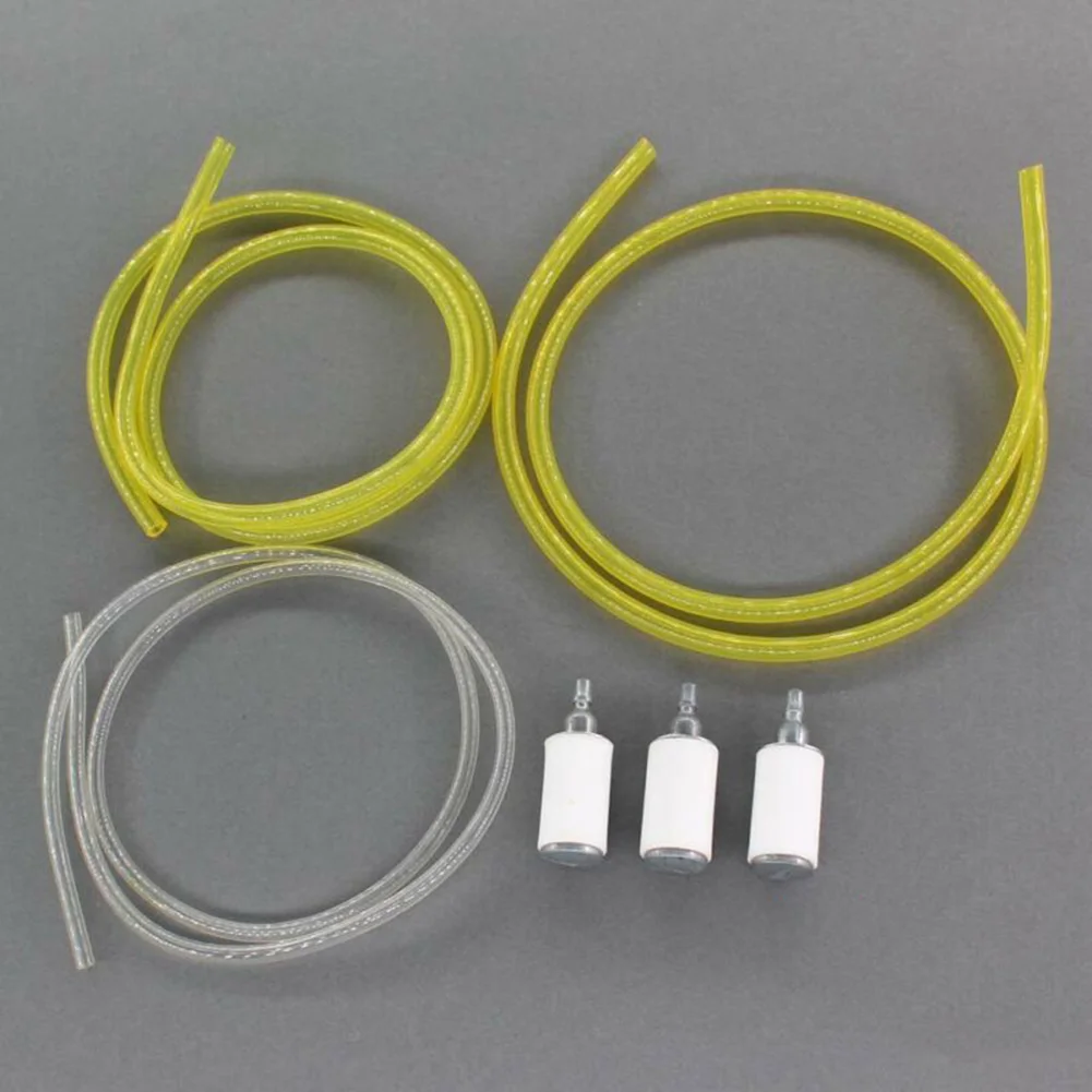 3 шт. топливный шланг для поуланов очистки сорняков газовый триммер фильтр|Детали