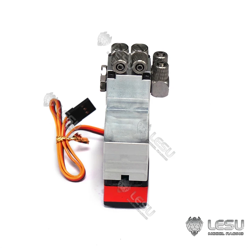 Bestellen LESU 1CH Richtungs Ventil Servo Für 1/14 RC Hydraulische Dumper Lkw Loader Bagger TAMIYA Modell DIY Auto