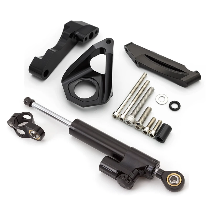 

For Suzuki GSXR 600 750 2001-2005 Motorcycle Steering Damper Stabilizer Linear Reversed Safety Control+Bracket GSXR600 GSXR750