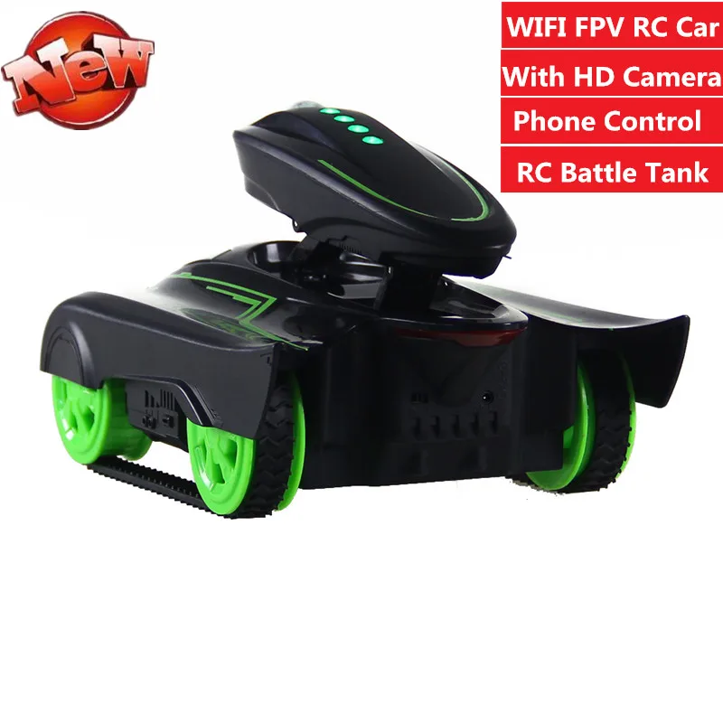 Радиоуправляемый боевой танк с Wi-Fi FPV игрушка HD камерой управление телефоном AR