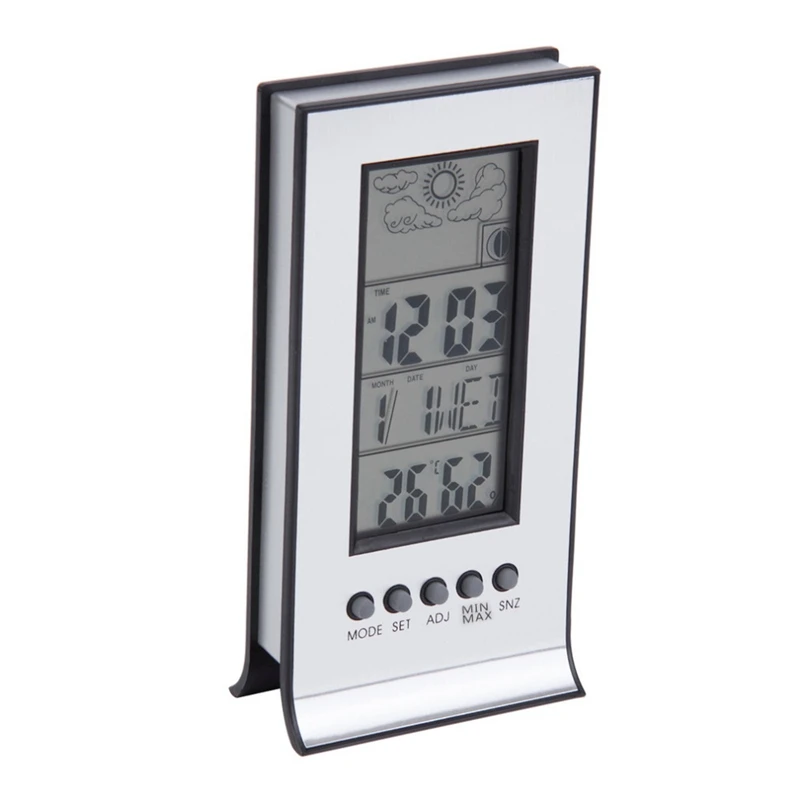 Беспроводная метеостанция с термометром повседневные часы режимом включения по