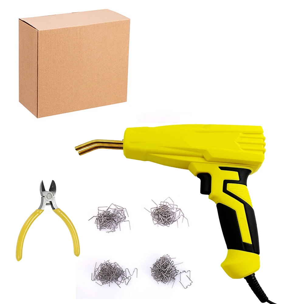 

New Upgrade 100W Plastic Welder Garage Tools PVC Plastic Repairing Machine for Car Bumper Repair Hot Stapler Welding Tool