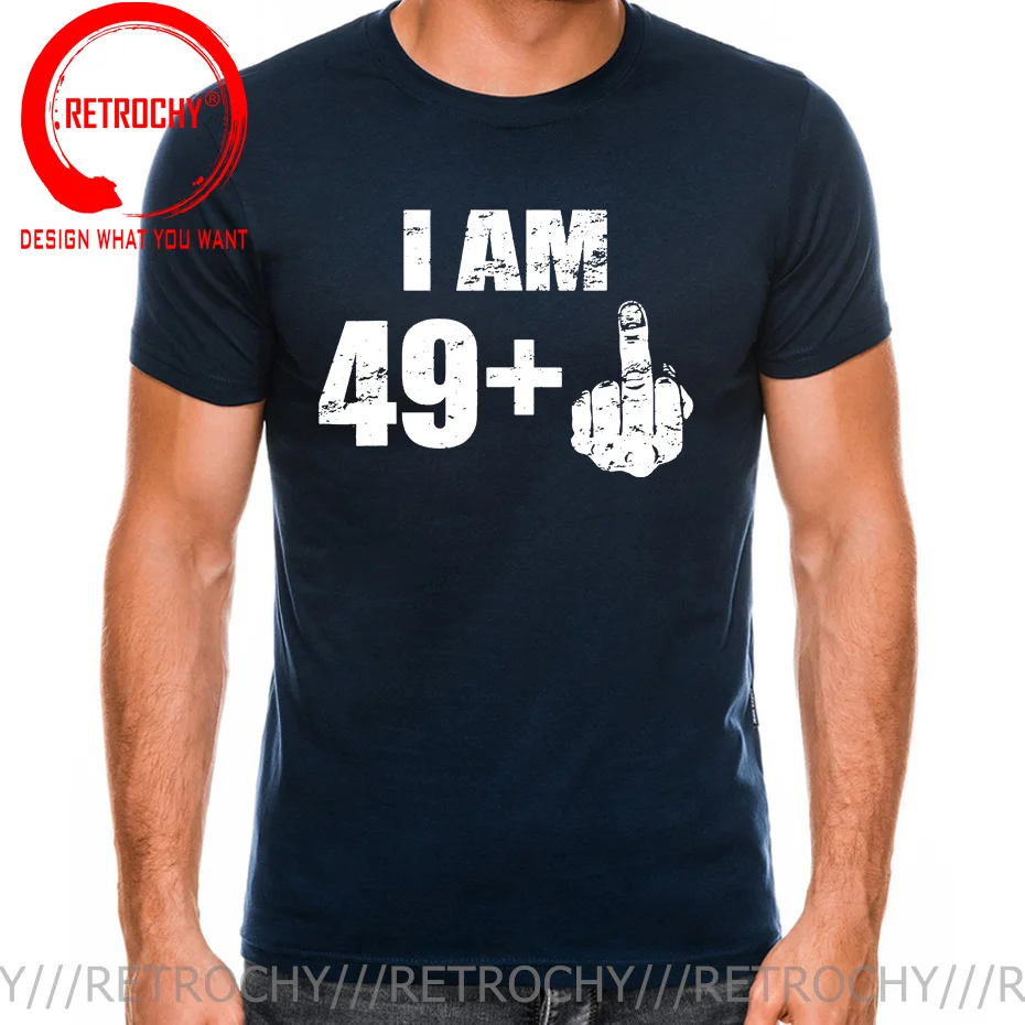 Футболка мужская хлопковая с круглым вырезом 50 лет 1974