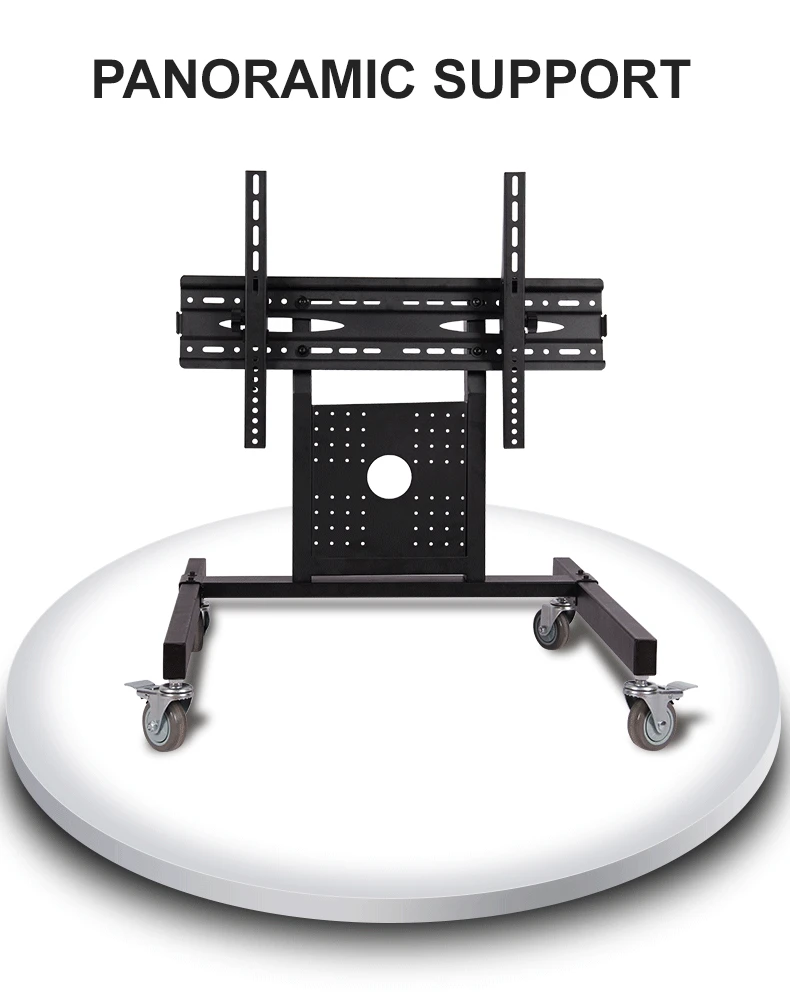 Подставка для подвижного телевизора тележка мобильного ТВ 32 65 дюймов плазменный