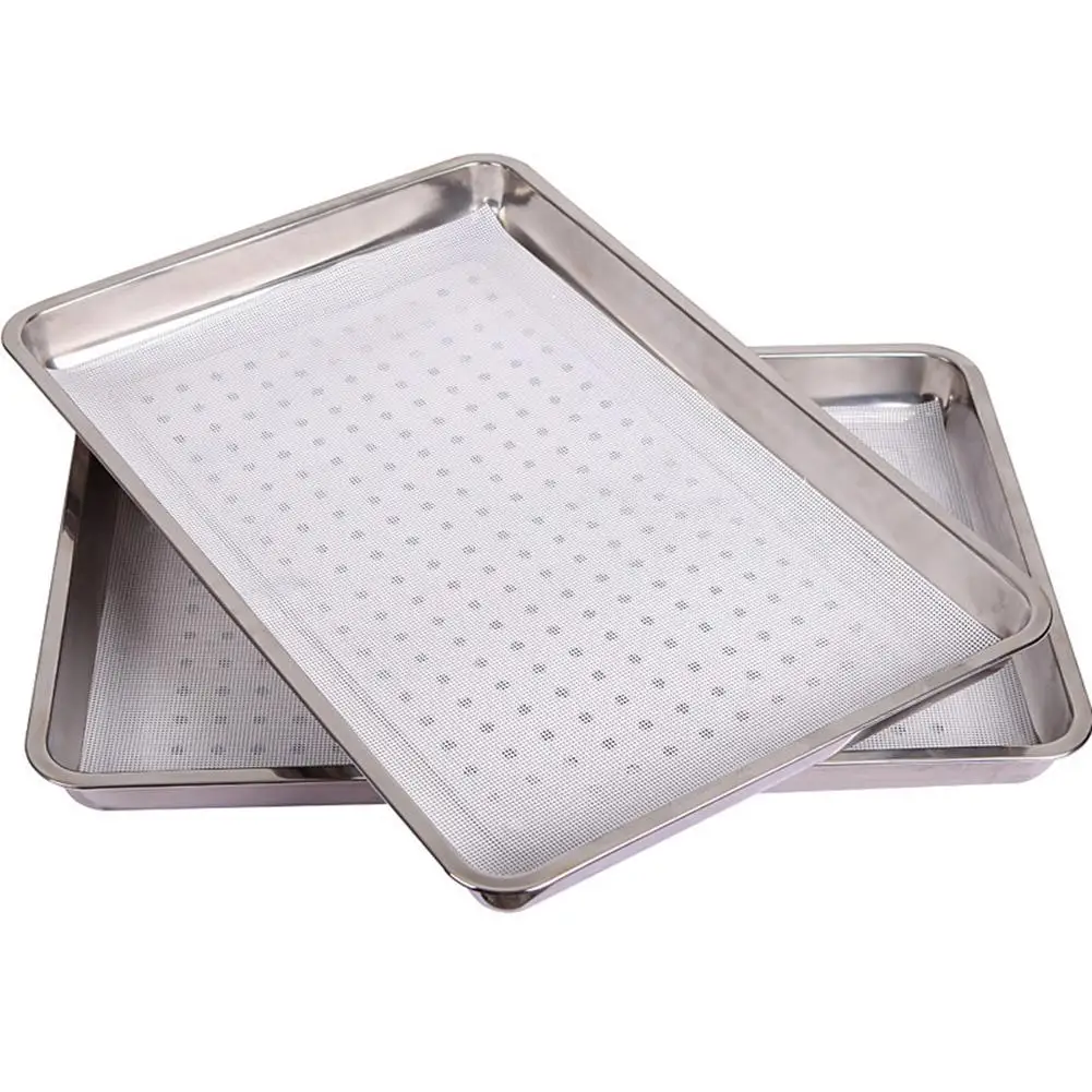 Силиконовый Сетчатый коврик для пароварки квадратная антипригарная форма