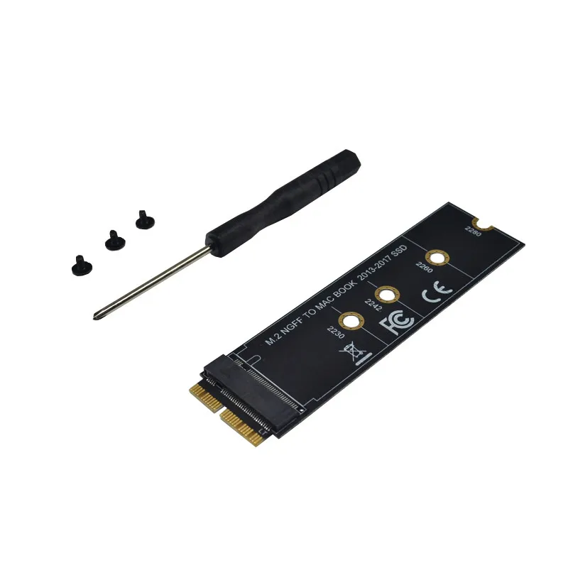 M key M.2 PCIe AHCI SSD адаптер для 2013 2014 2015 2017 MACBOOK Air A1465 A1466 Pro A1398 A1502 A1419 поддержка 2230 2280