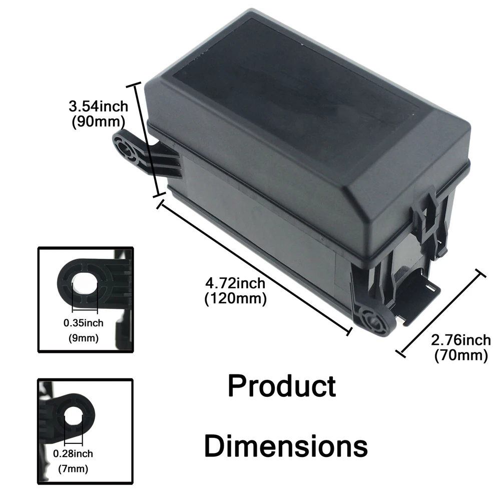 

Universal 6-Way Fuse Box Relay with 6 Relays 12V Car Truck ATC ATO Fuse Holder