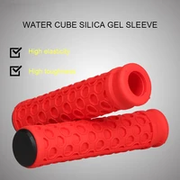 cycling bicycle handlebar cover silicone grip cover mtb anti slip strong support cross country shockproof riding grip cover