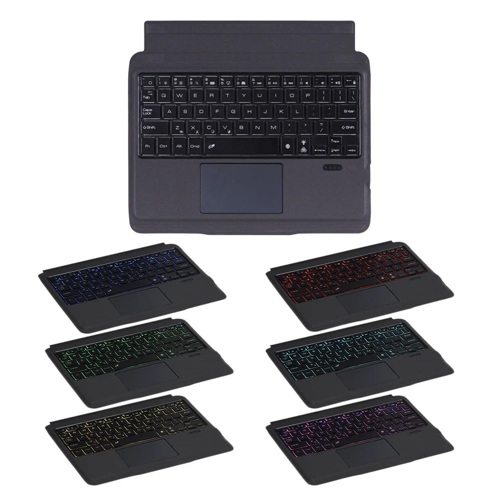 

Wireless Bluetooth Keyboard Mini Portable Waterproof Keypad with Backlight for iPad AIr3 10.5(2019)/ipad Pro/ Ipad 10.2(2019)