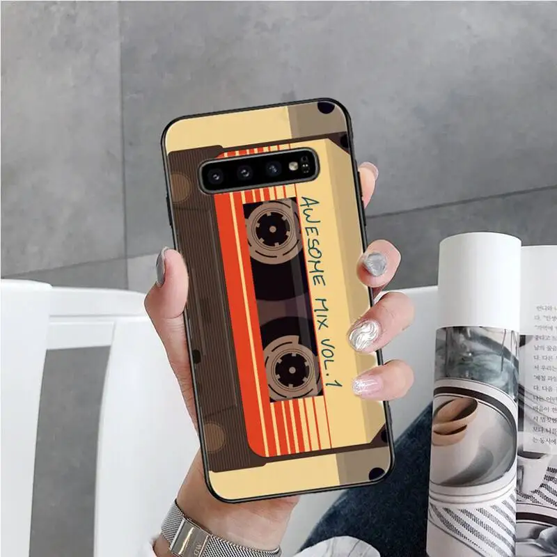 

Retro camera box music Phone Case For Samsung Galaxy S5 S6 S7 S8 S9 S10 S10e S20 edge plus lite