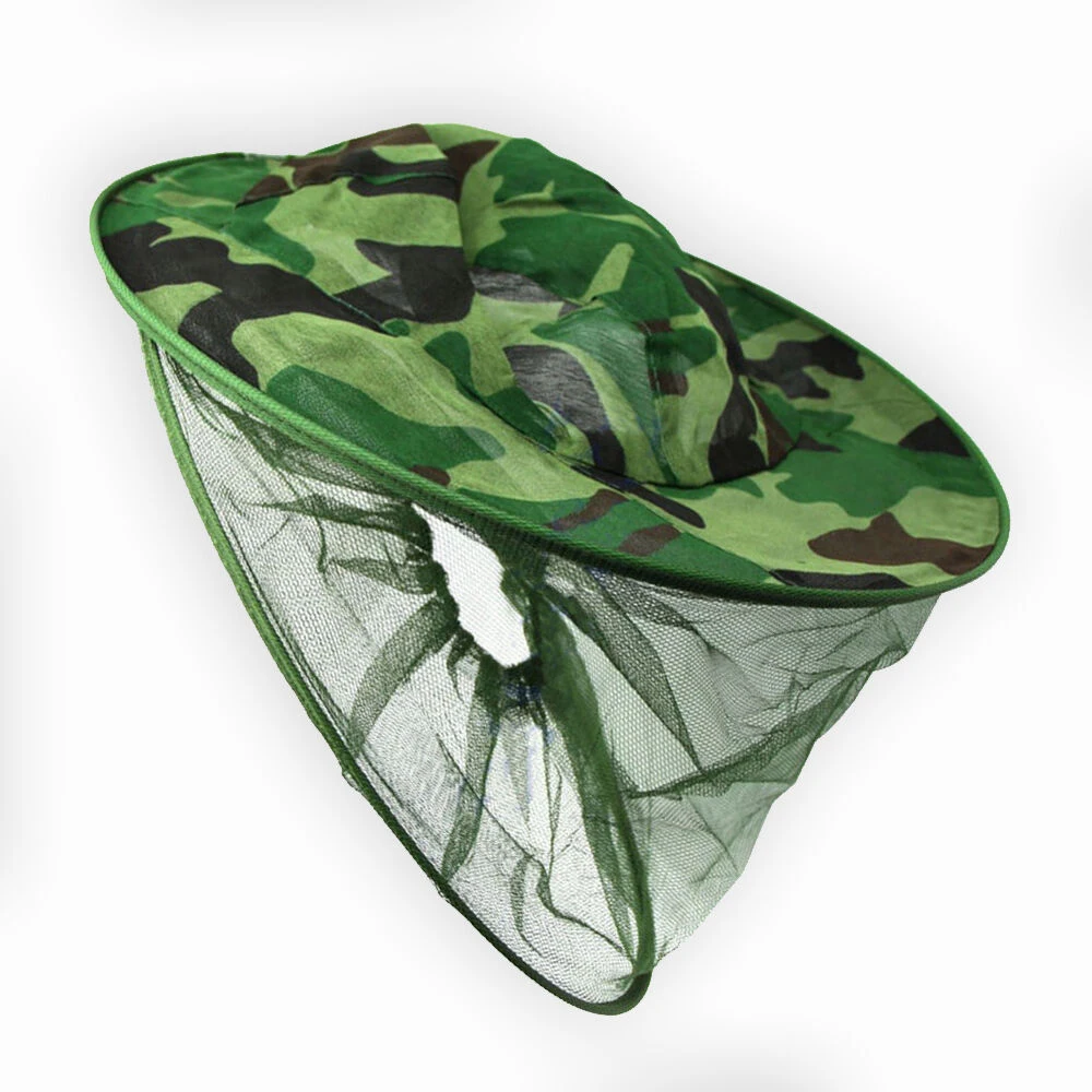 Новая сетчатая шляпа от комаров защита головы солнца насекомых пчелы летающая