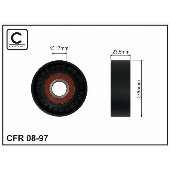 Ролик п/клин. ремня A.R FI FO LANCI OP 1.4L caffaro 08 97|Маховики эластичные муфты и запчасти| |