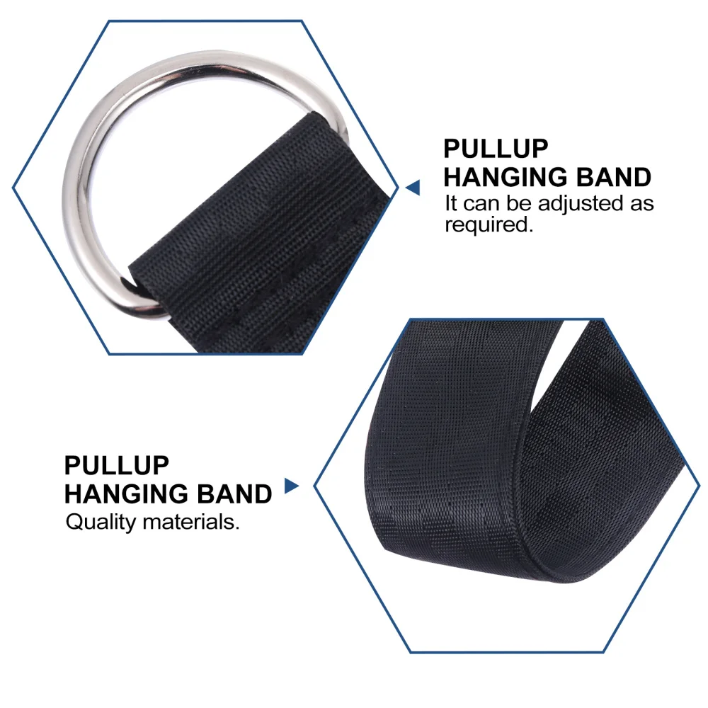 

1pc Fitness Hanging Belt Exercise Grips Gymnastic Ring Belt Training Straps