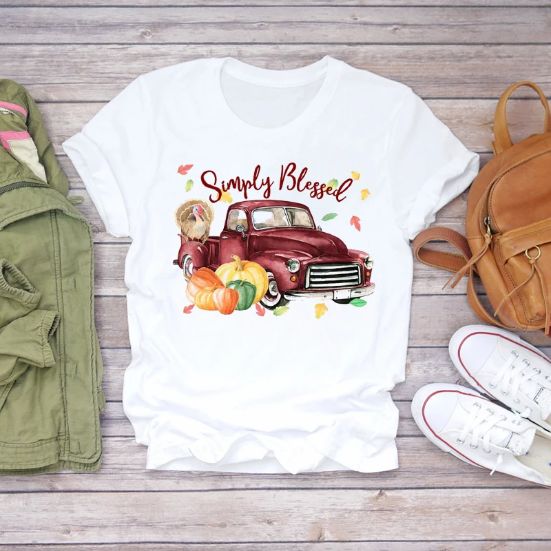 Женская Акварельная мультяшная мода осень счастливая фотография женская