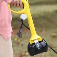 one handed dog poop scoop easy squeeze handle new style catcher pooper cliper high quality dog supplies pet waste pick up
