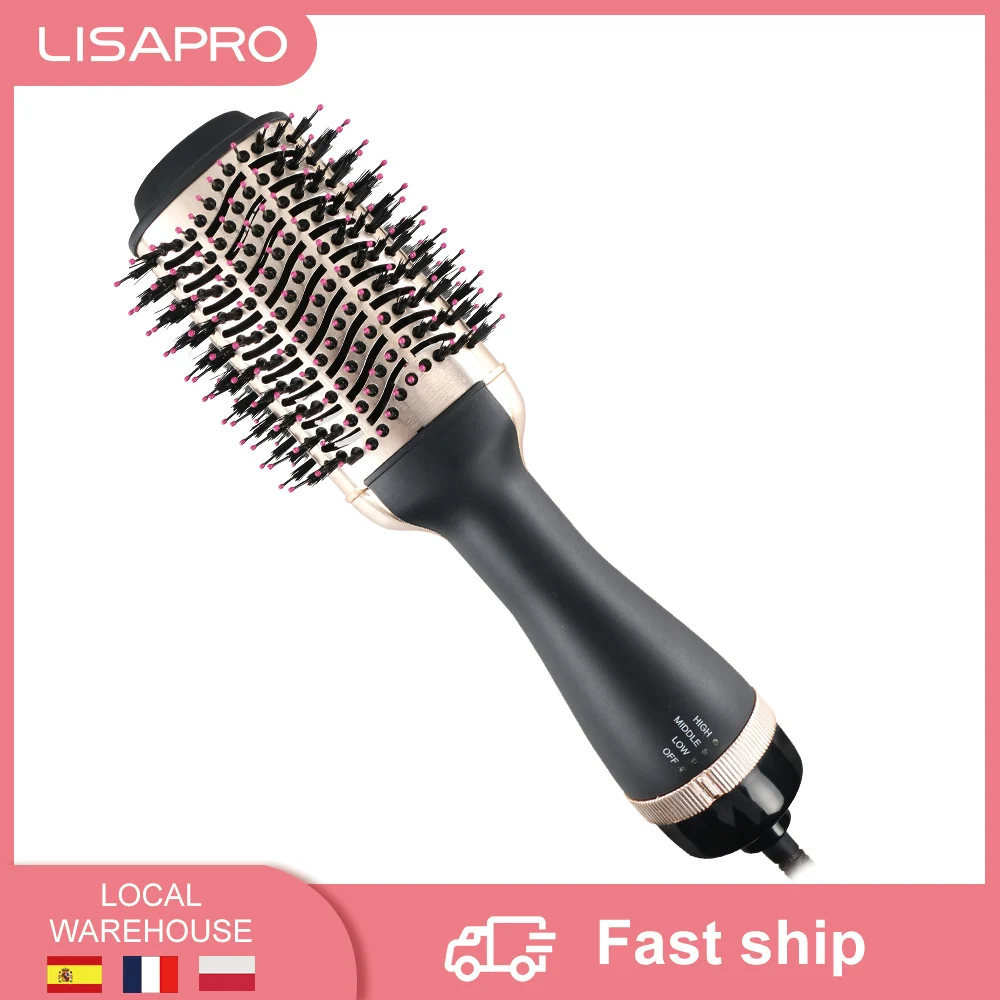 Профессиональный одноступенчатый фен для волос LISAPRO многофункциональные