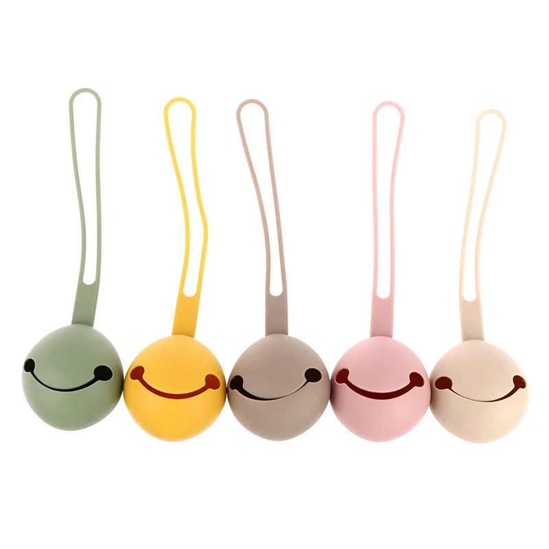

1Pc Safe Silicone Easy to Clean Soother Dishwasher Container Box round hole Travel Storage Pacifier Holder
